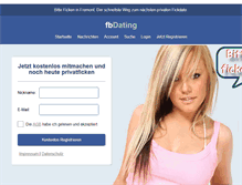 Tablet Screenshot of bitte-ficken.com